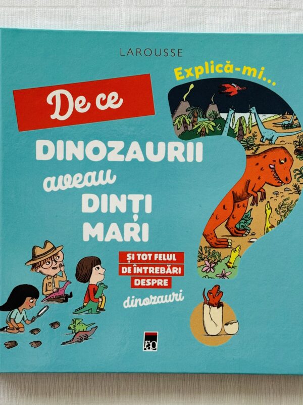 De ce dinozaurii aveau dinti mari si tot felul de intrebari despre dinozauri