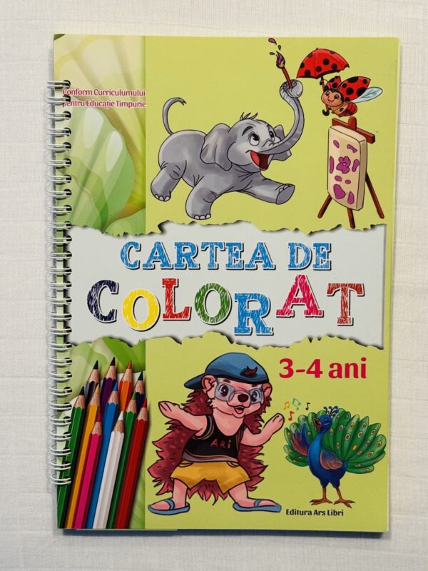 Carte de colorat. 3-4 ani